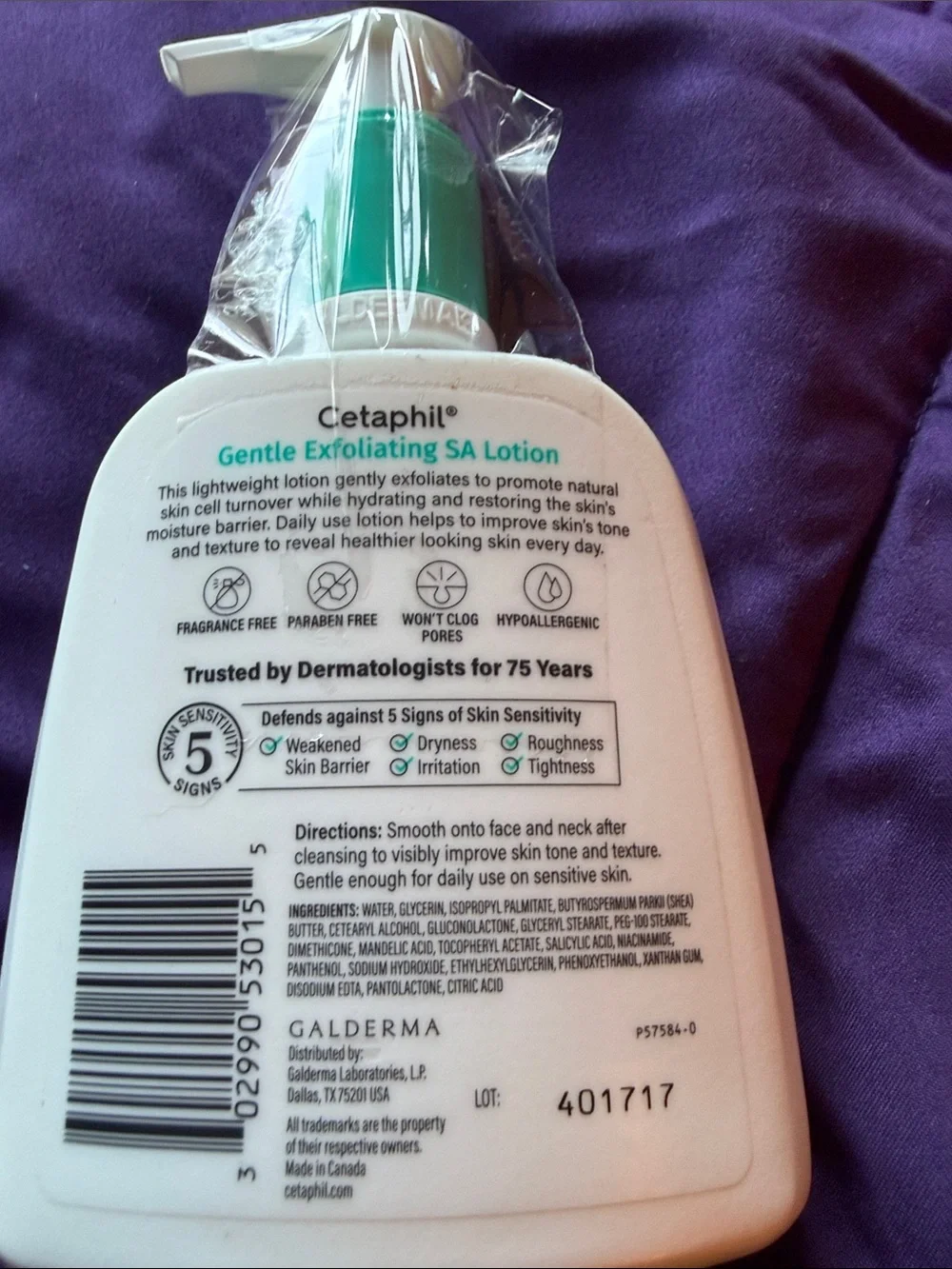 Cetaphil Gentle Exfoliating SA Lotion - White/Teal